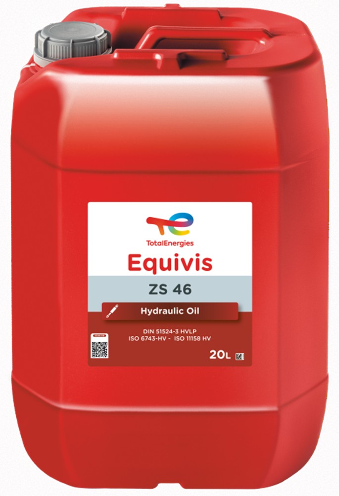 Total EQUIVIS ZS 46 - 20L - hydraulický olej HVLP