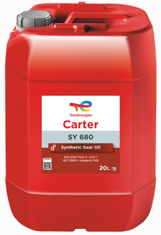 Total CARTER SY 680 - 20L syntetický převodový olej na bázi polyglykolu