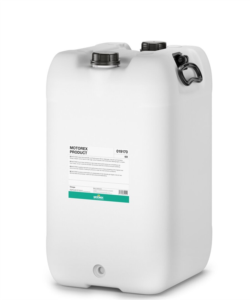 MOTOREX COOL X - 60L (COOLANT F ) - okamžitě použitelná chladicí kapalina s antikorozní ochranou pro vysoce výkonná vřetena.