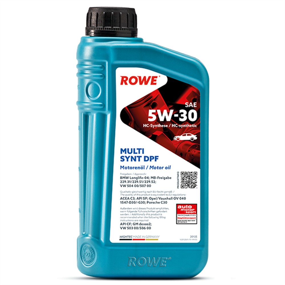 ROWE HIGHTEC MULTI SYNT DPF SAE 5W-30 - 1 L LONG LIFE 504.00/507.00