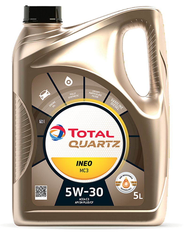 TOTAL QUARTZ INEO MC3 5W30 motorový olej 505.01 - 5L