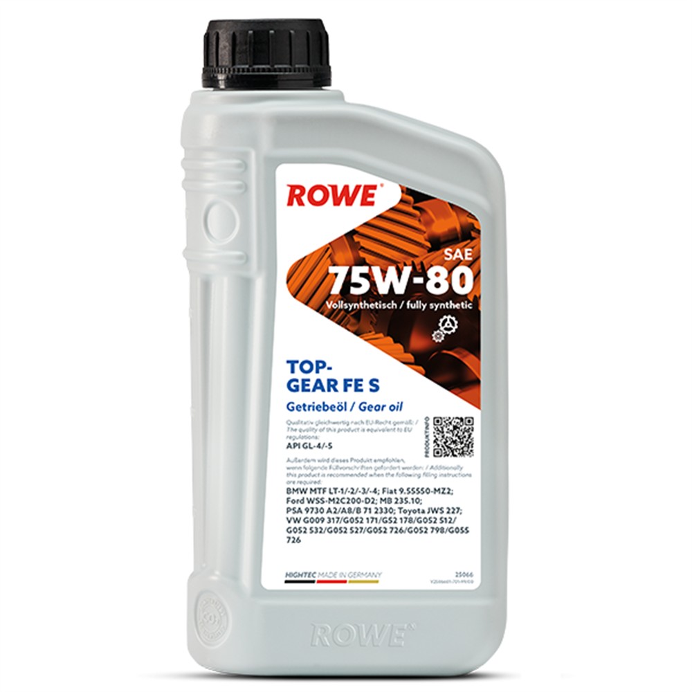 ROWE HIGHTEC TOPGEAR FE SAE 75W-80 S - 1 L Plně syntetický převodový olej