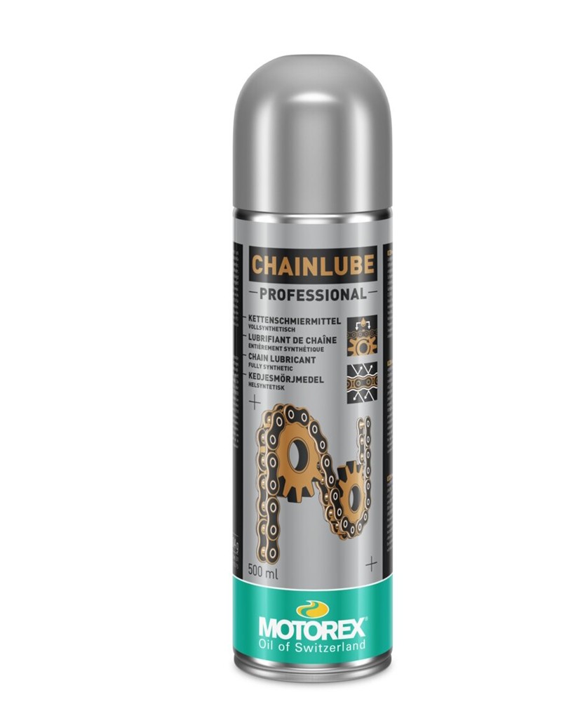 MOTOREX CHAINLUBE PROFESSIONAL 500ml - sprej pro mazání průmyslových řetězů