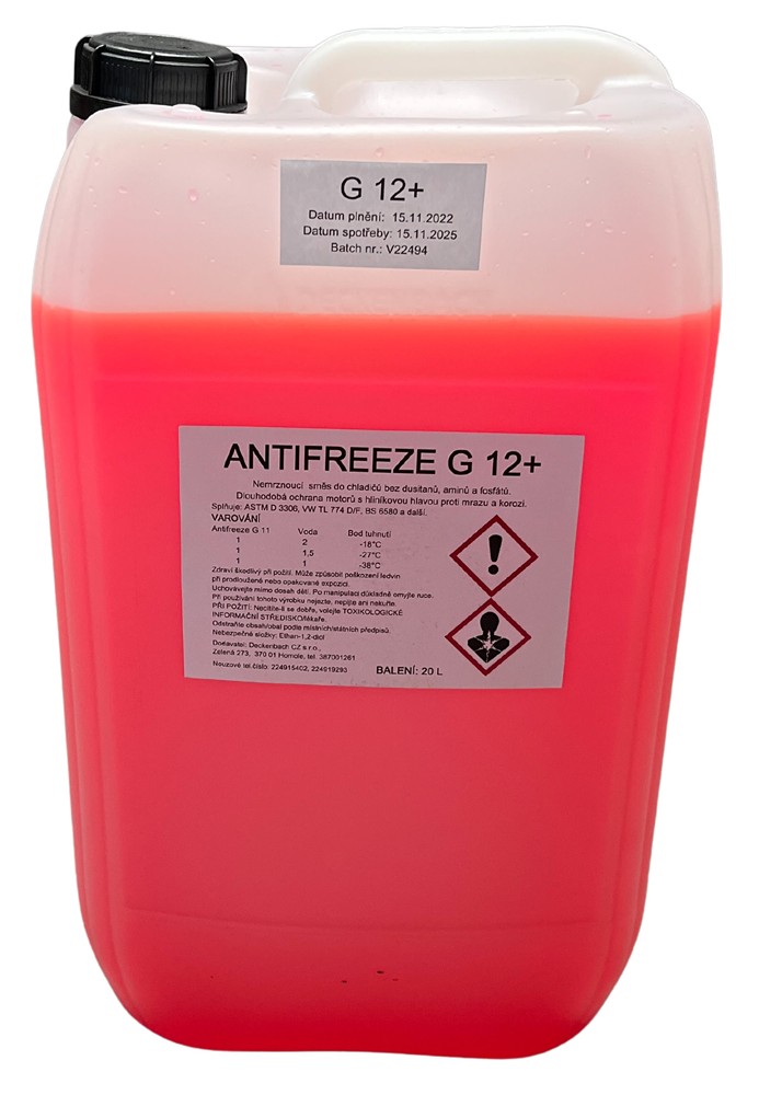 Nemrznoucí kapalina Antifreeze G12 - 5L